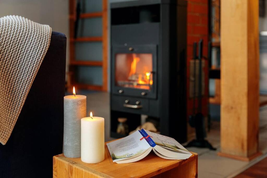 Modernes Landhaus mit Sauna Hohen Pritz Eksteriør billede