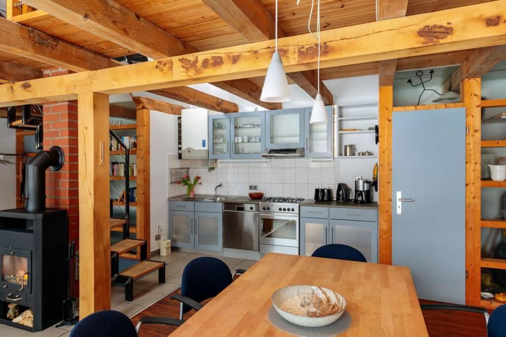 Modernes Landhaus mit Sauna Hohen Pritz Eksteriør billede